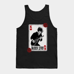 Vintage Card Warren Zevon Tank Top